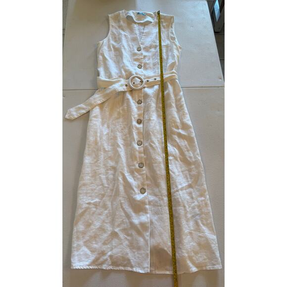 J. McLaughlin White Midi Dress - Picture 7 of 7